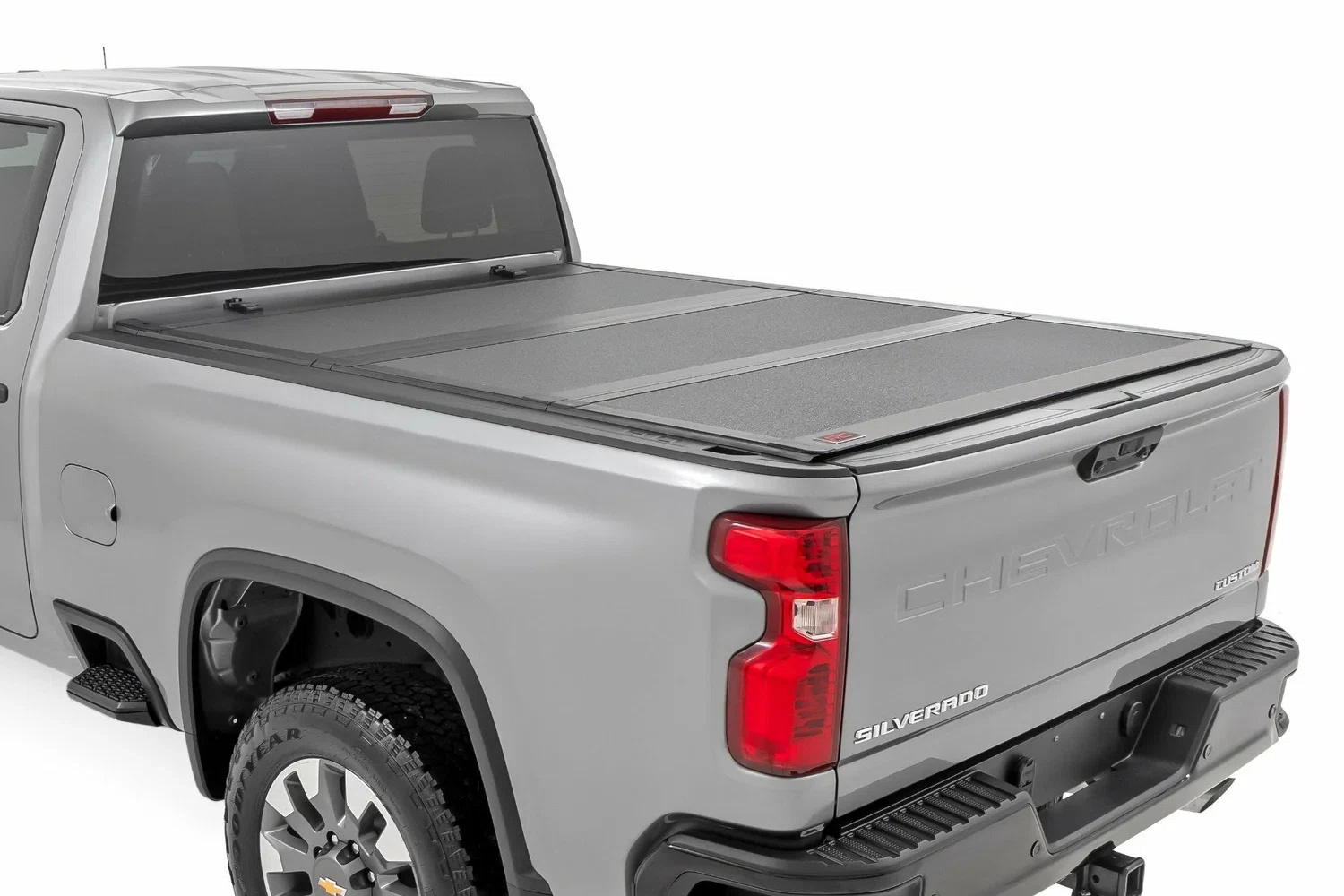 Fits Silverado_Sierra 2500HD(20-24) Tri-Fold Flip Up Bed Cover 6'9_ Bed 49120651